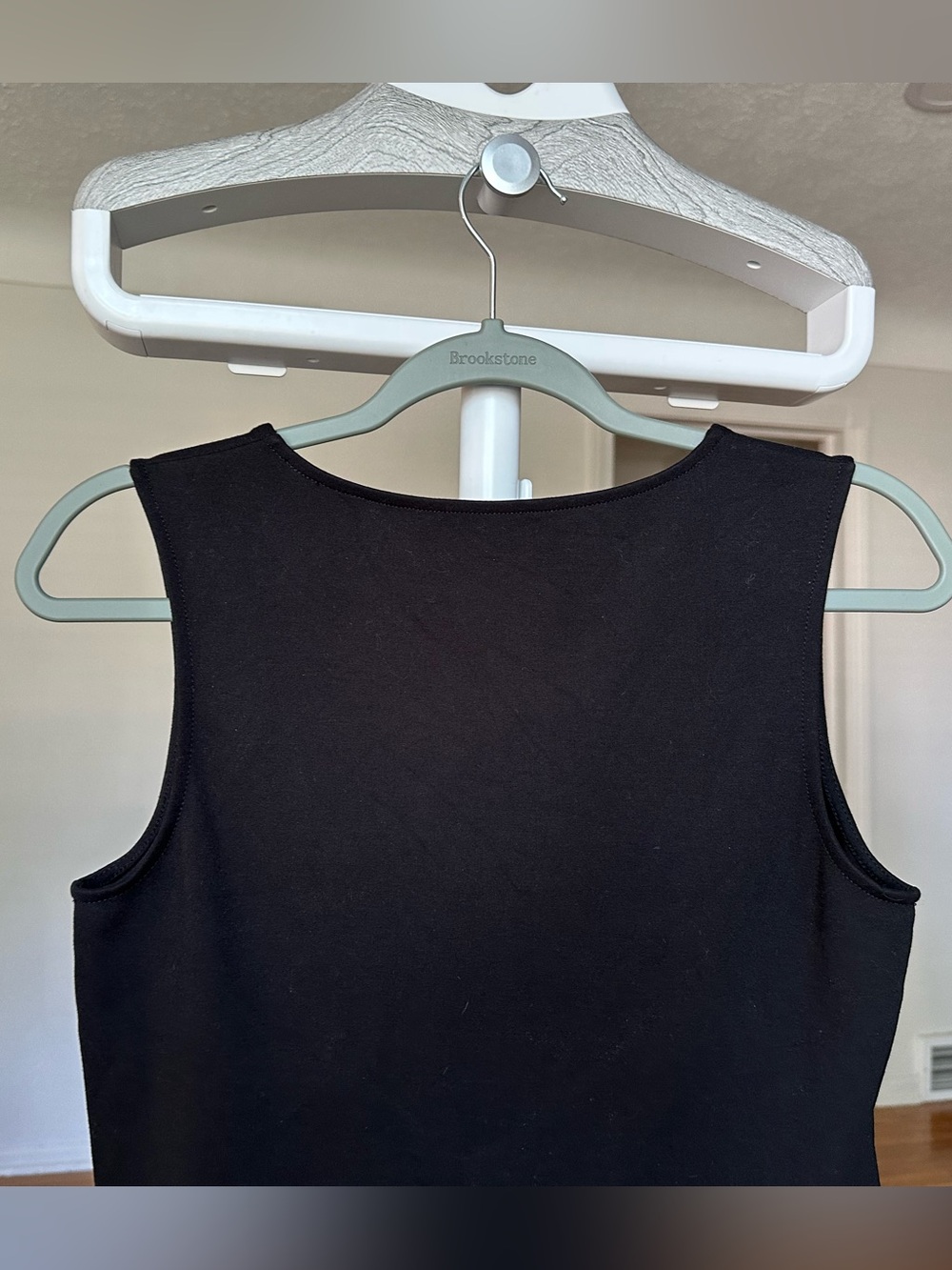 J. Crew Black V-Neck Peplum Camisole with Velvet Flounce XS - Picture 8 of 13
